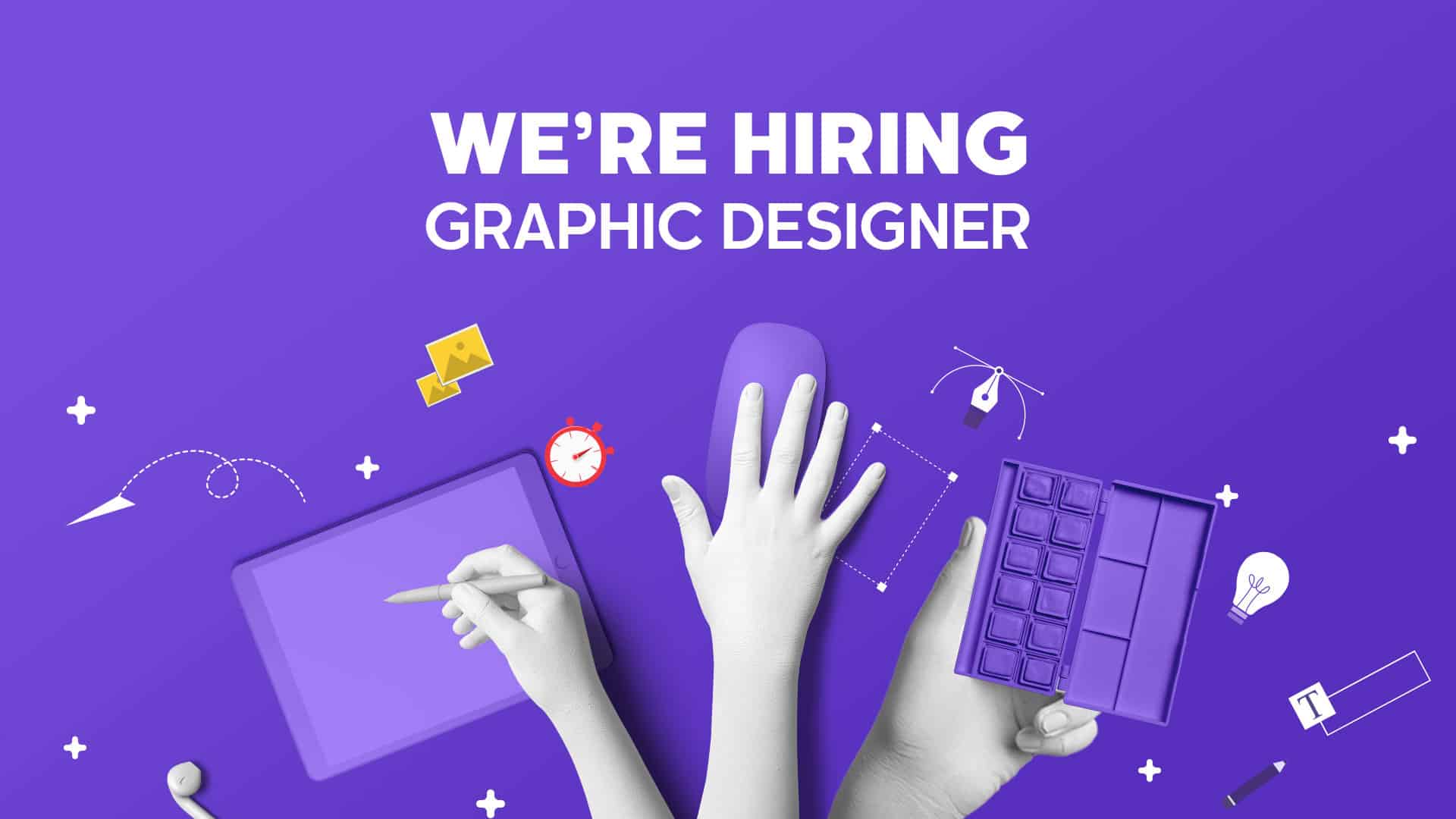 we're hiring graphic designer